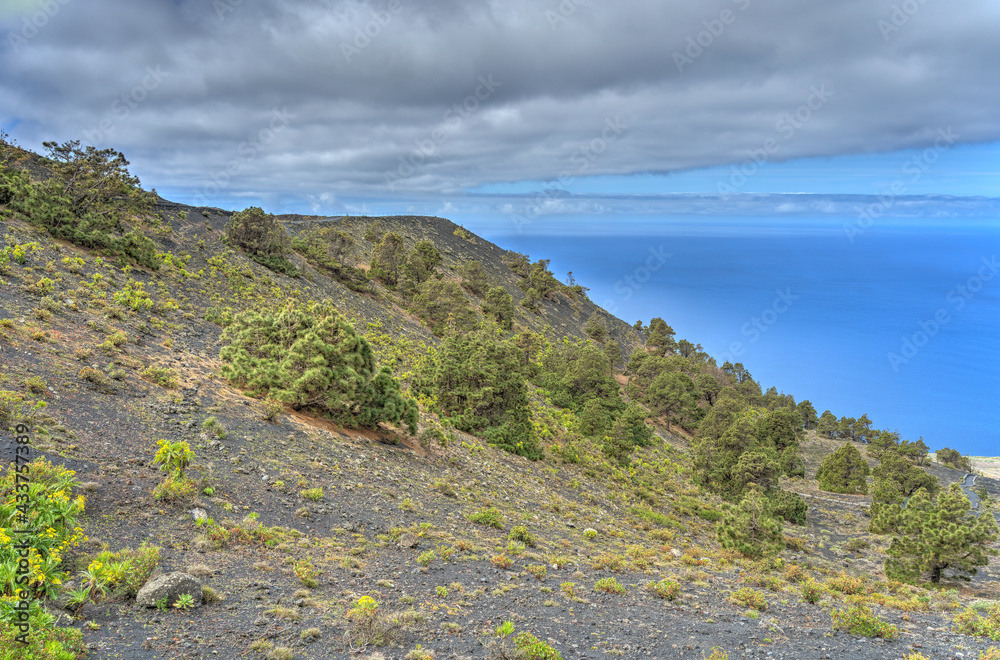 San Antonio Volcano, La Palma, HDR Image