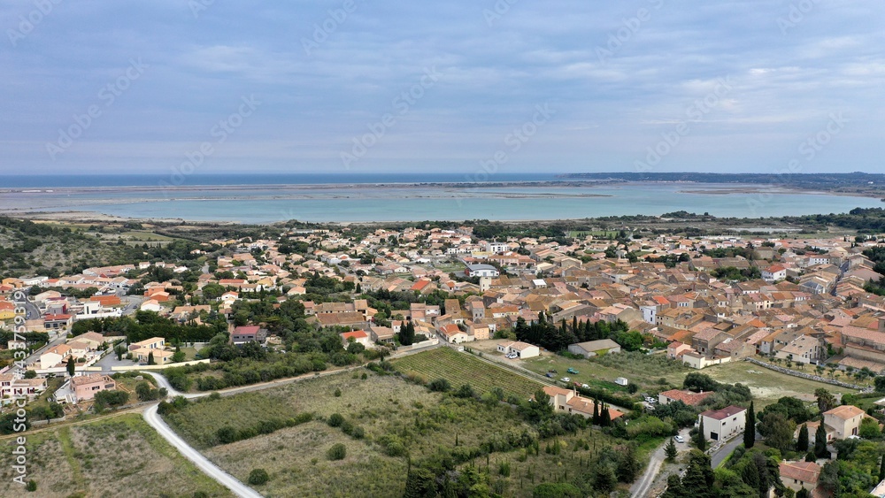 Village occitan dans le sud de la France,