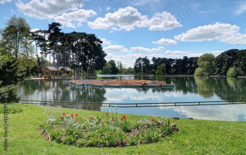 Bois de Boulogne à Paris photo