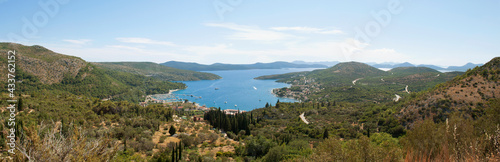 Panoramic View of Slano, Croatia