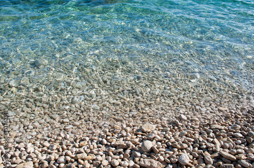 Blue Water and Stones. Veliki žali, Croatia