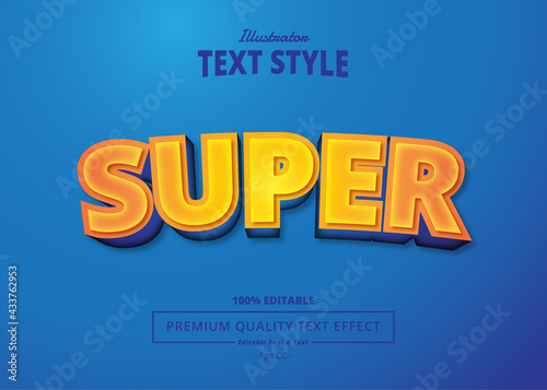Super Illustrator Text Effect