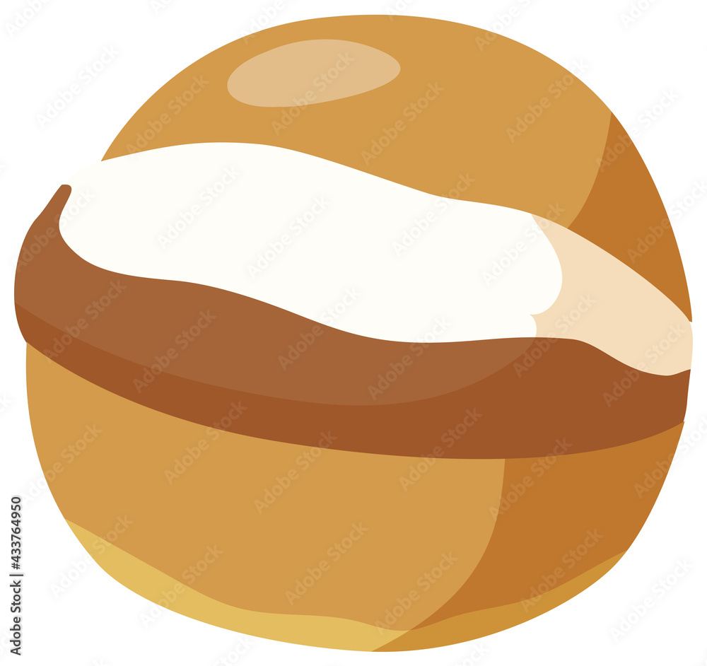 チョコと生クリームのマリトッツォ チョコと生クリームのマリトッツォ