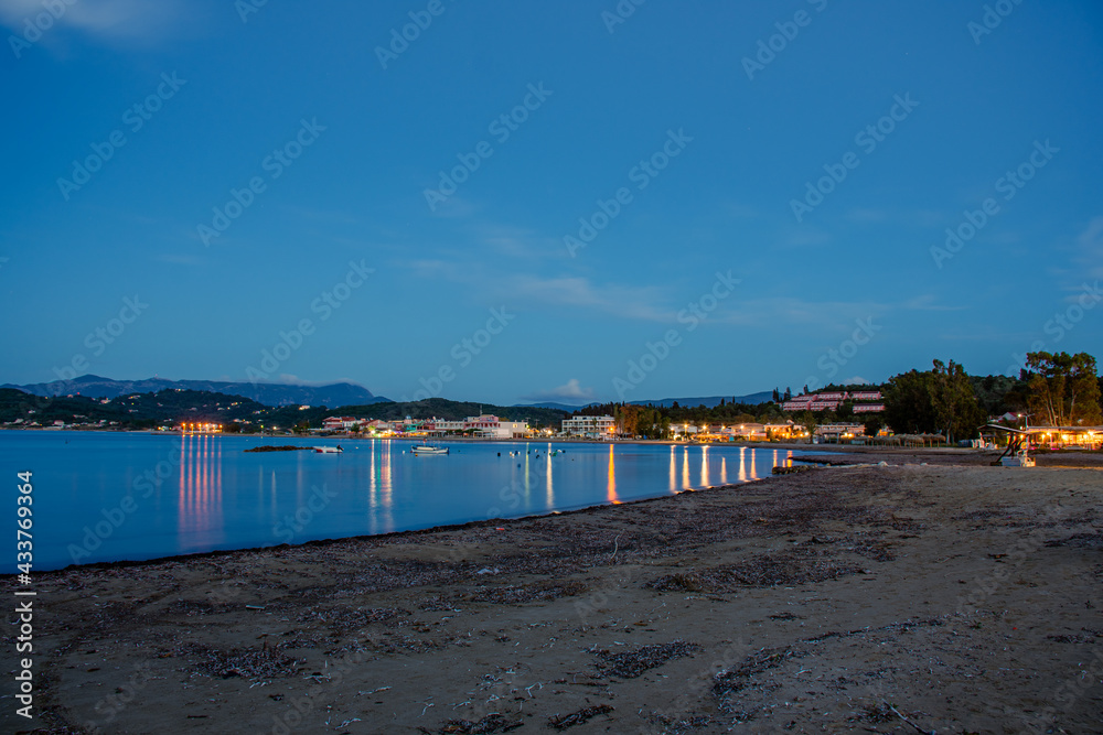 sidari beach in corfu, Greece
