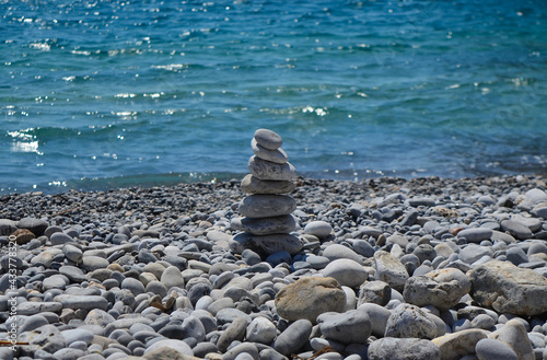 stones on the beach
