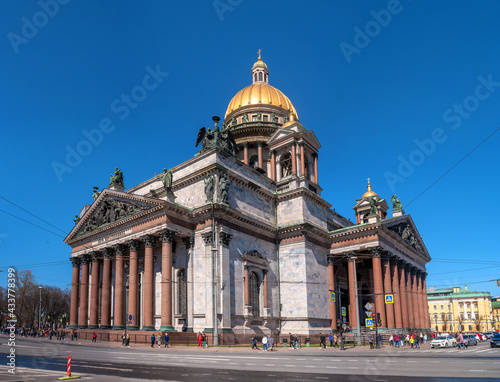 Saint Isaac s Cathedral in St. Petersburg. Russia