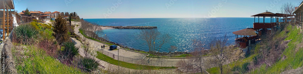 panorama of the sea