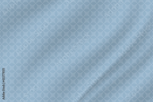   Geometric seamless pattern traditional design with smooth silk fabric texture for background,carpet,wallpaper,clothing,wrapping,batik 