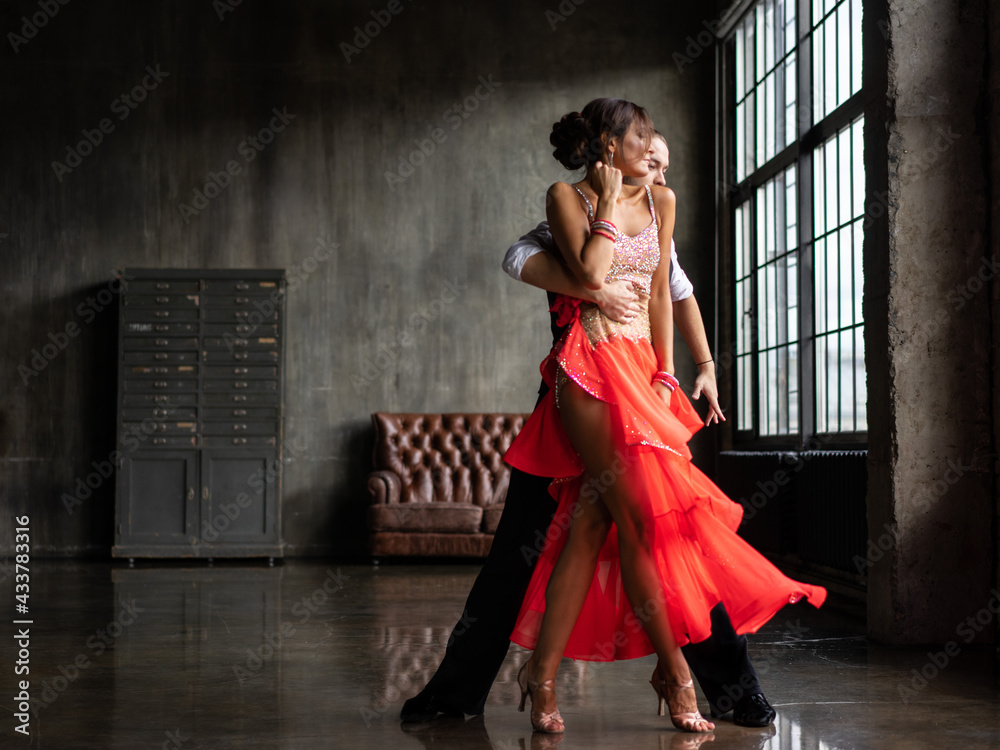 beautiful couple dancing passionate latin tango dance beautiful couple dancing passionate latin tango dance