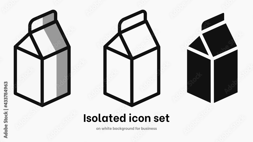 Milk flat icon set. Milk flat vector for nutrition and logo. Lactose isolated allergen icon set on white background for health and diet Milk flat icon set. Milk flat vector for nutrition and logo. Lactose isolated allergen icon set on white background for health and diet