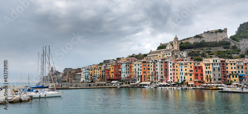 Fisherman town of Portovenere, Cinque Terre Liguria, Italy