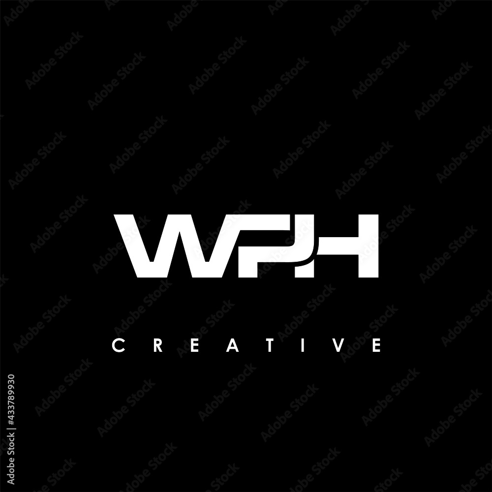 WPH Letter Initial Logo Design Template Vector Illustration WPH Letter Initial Logo Design Template Vector Illustration