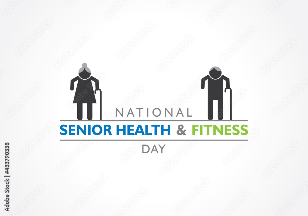 National Senior Health and Fitness day observed on last Wednesday in May. National Senior Health and Fitness day observed on last Wednesday in May.