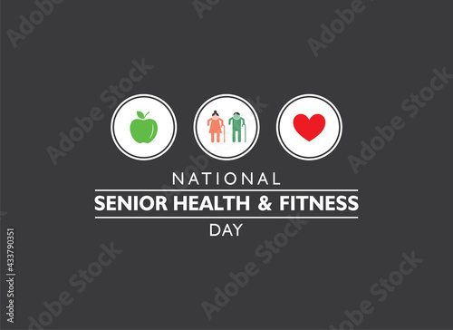 National Senior Health and Fitness day observed on last Wednesday in May.