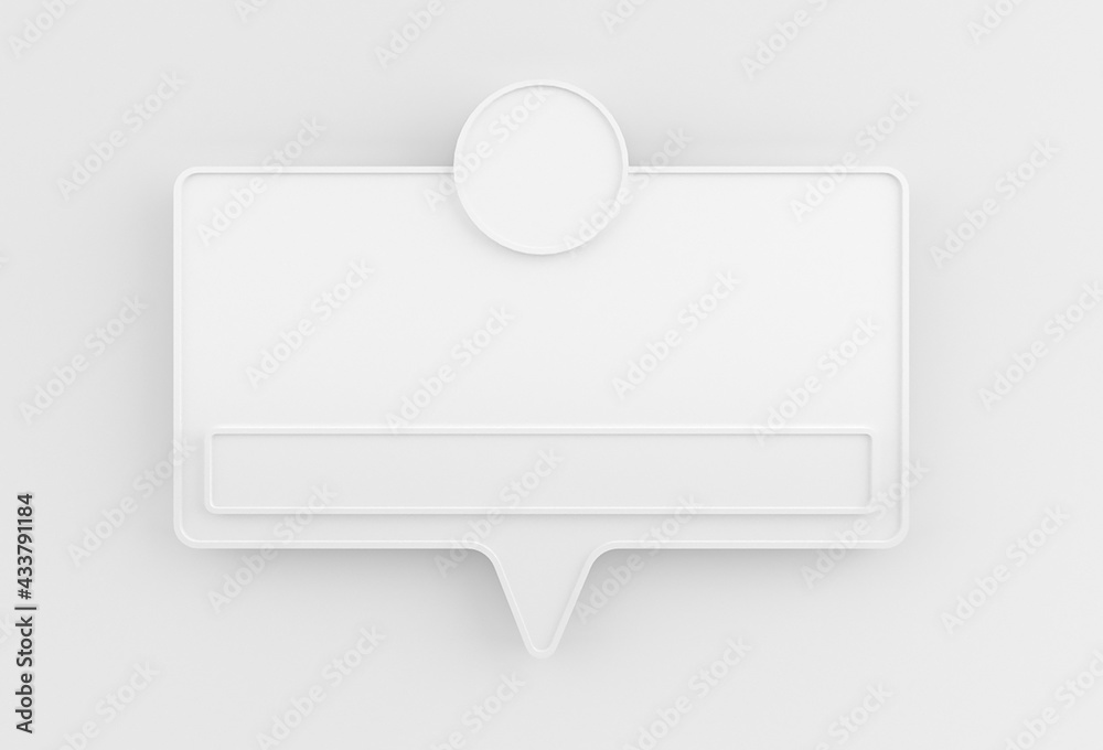 Ask me question mockup. 3d rendering ask me question image.3d ask me ...