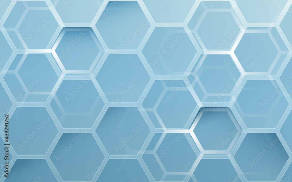 Abstract blue geometric hexagon background. Technology digital hi tech with healthcare concept background. Vector illustration Abstract blue geometric hexagon background. Technology digital hi tech with healthcare concept background. Vector illustration