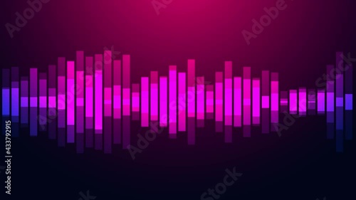 video, onda, equalizzatore, audio, voce