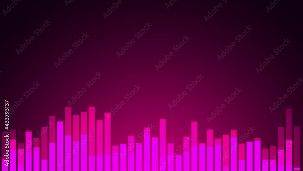 video, onda, equalizzatore, audio, voce