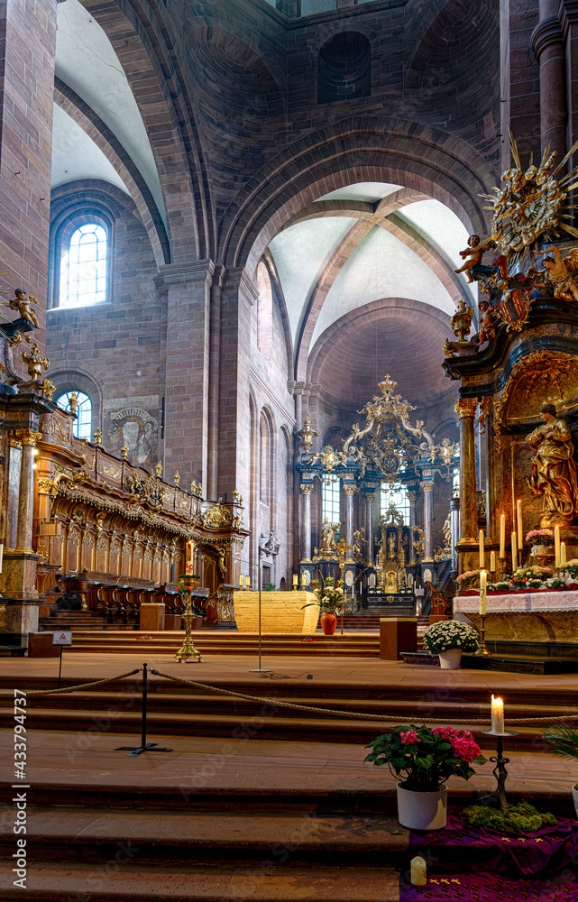 Kaiserdom Sankt Peter in Worms am Rhein