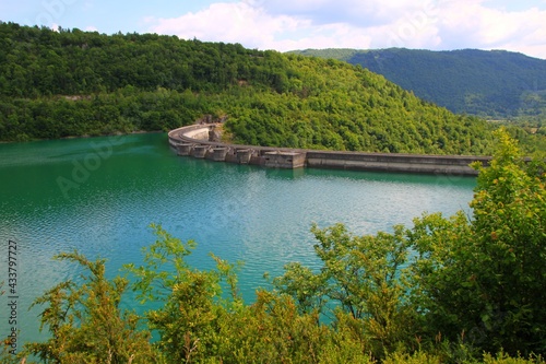 Barrage de Vouglans, Jura	 photo