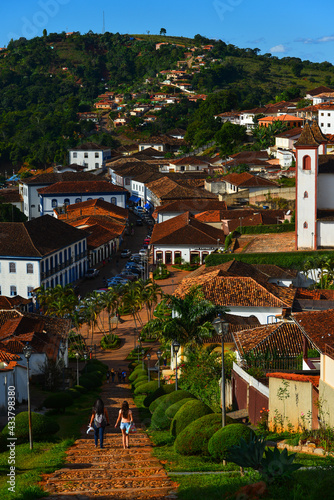 The historic small town of Serro, a remote colonial gem near Diamantina, Minas Gerais, Brazil photo