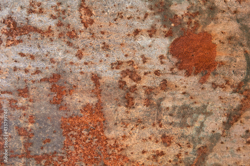 background, texture - rusty iron surface
