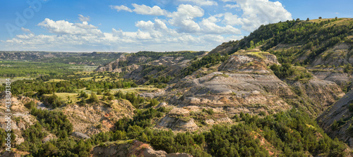Photography Oxbow Overlook in the Theodore Roosevelt National Park - North Unit on the Littl