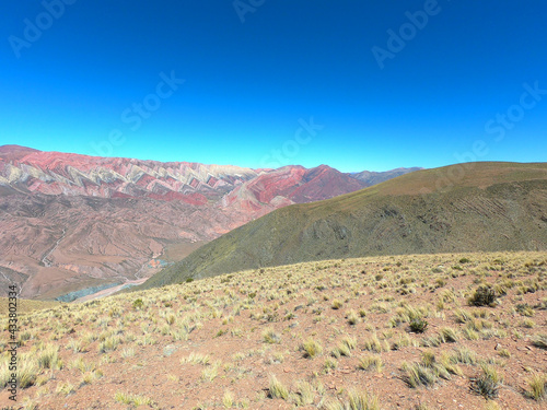The hills and colorful rocks of the Serranía de Hornocal