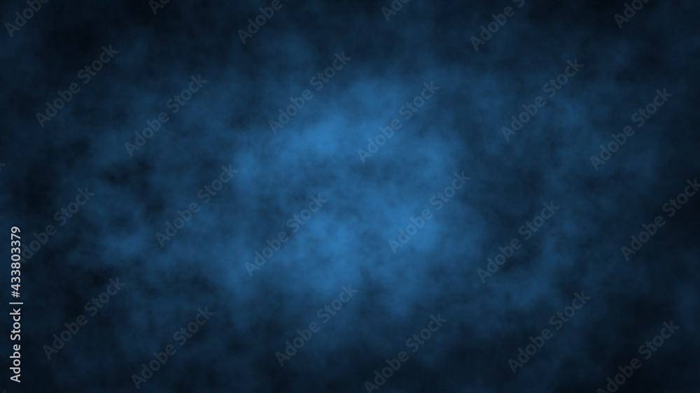 Abstract smoke dark background with cyan, blue fog floating ,Wallpaper illustration Abstract smoke dark background with cyan, blue fog floating ,Wallpaper illustration