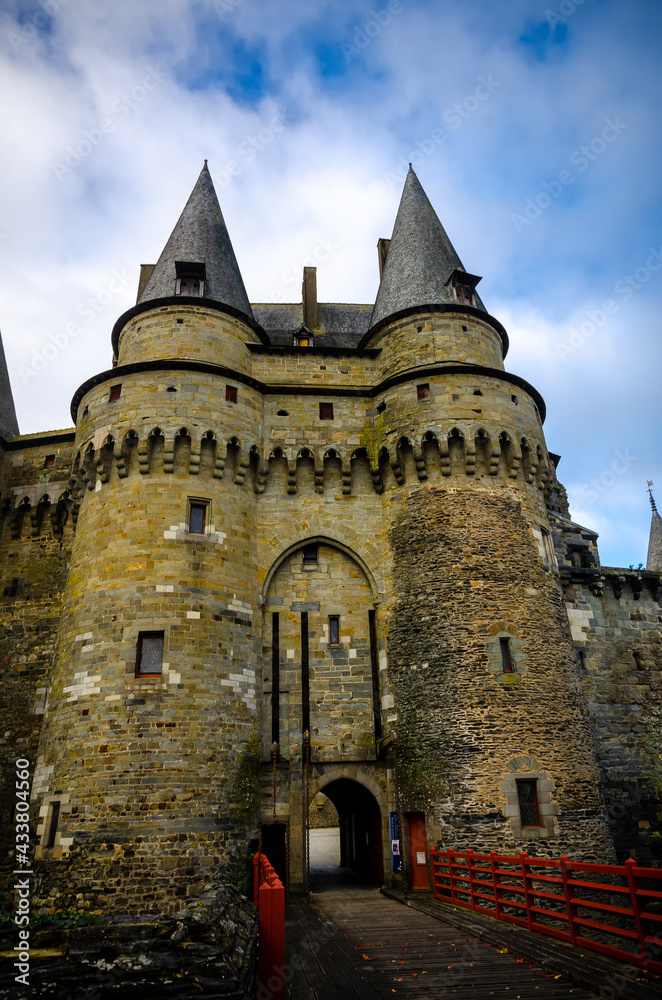 Vitré is a beautiful tourist destination in Brittany, France, with its famous castle