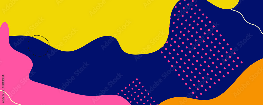 Abstract vector background design colorful
