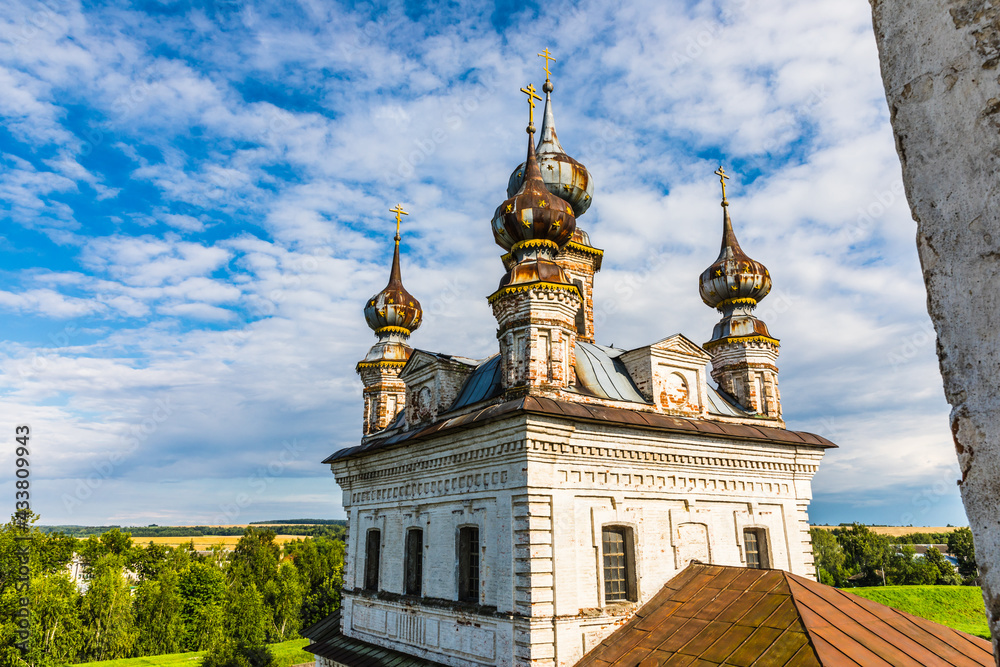 Cathedral church in the name of the Archangel Michael in the monastery in Yuryev-Polsky, Russia