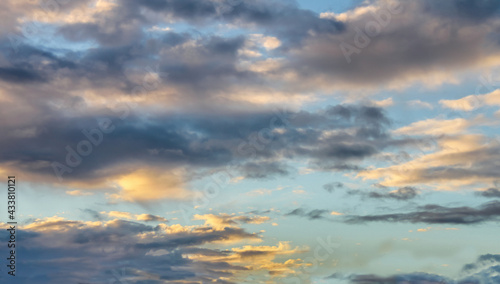 Australian sunset big sky replacement or background. © Susan Vineyard 