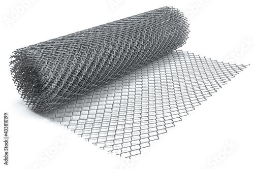 Fotografia Coil of steel wire