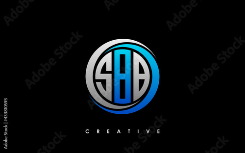 SBB Letter Initial Logo Design Template Vector Illustration