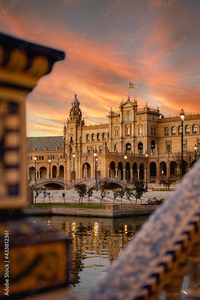 Fototapeta premium Plaza de España - Séville