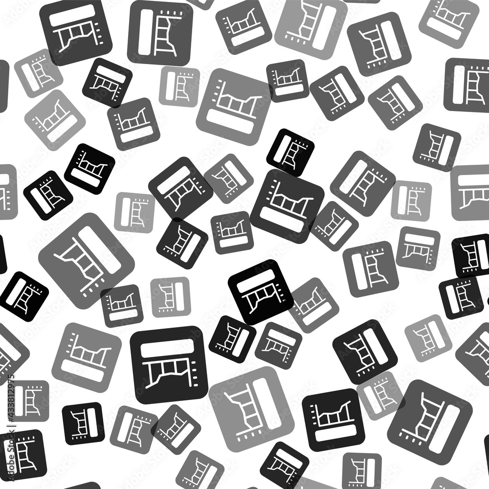 Black Graph, schedule, chart, diagram, infographic, pie graph icon isolated seamless pattern on white background. Vector Black Graph, schedule, chart, diagram, infographic, pie graph icon isolated seamless pattern on white background. Vector