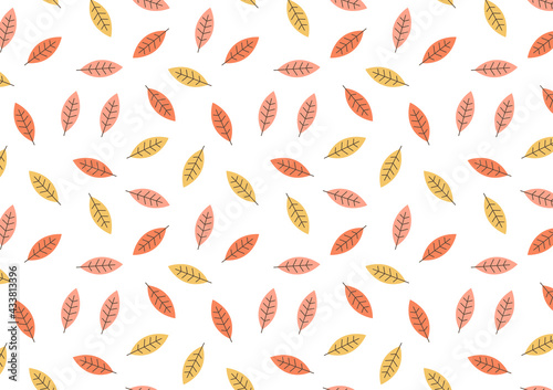 Leaf pattern. leaf symbol. wallpaper. free space for text. background.