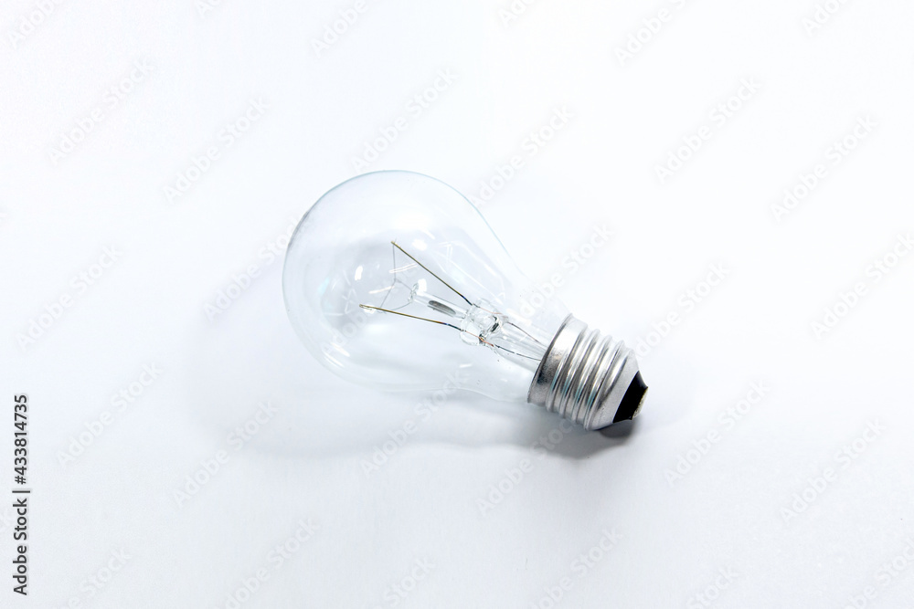 Light bulb isolated on white background. Light bulb isolated on white background.