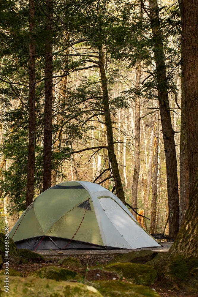 Tent Camping In Smoky Mountains National Park