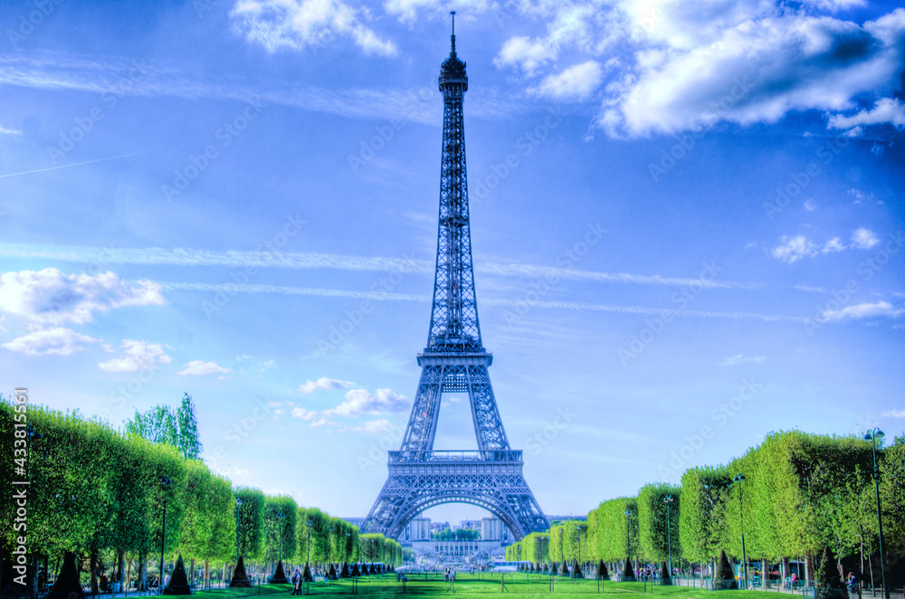 Fototapeta premium TORRE EIFFEL PARIS DETALLES