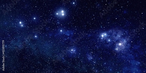 Fototapeta Naklejka Na Ścianę i Meble -  STARRY SKY  STOCK IMAGE BLACK BACK GROUND