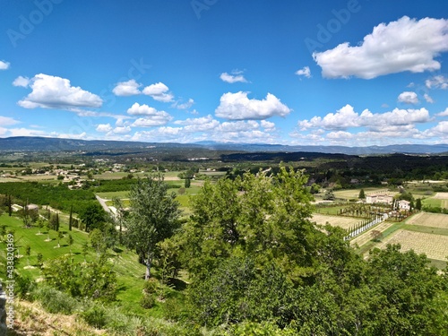 Wallpaper Mural Provence, vue sur la vallée depuis Ménerbes Torontodigital.ca