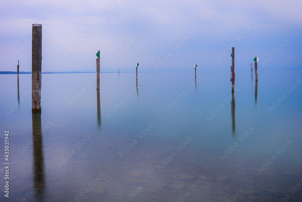 View of the lake of Constance, Germany View of the lake of Constance, Germany