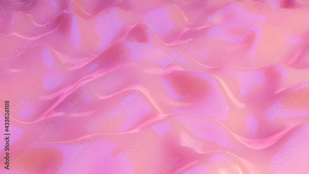 smooth wave surface of delicate purple color. 3d render illustration smooth wave surface of delicate purple color. 3d render illustration