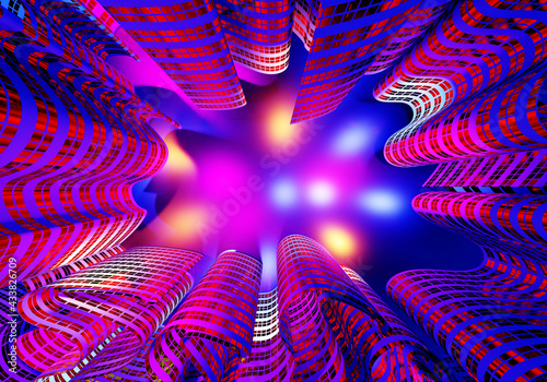 Purple background on theme ...