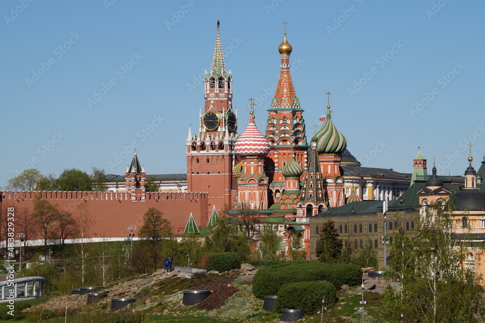 moscow: saint basil cathedral
