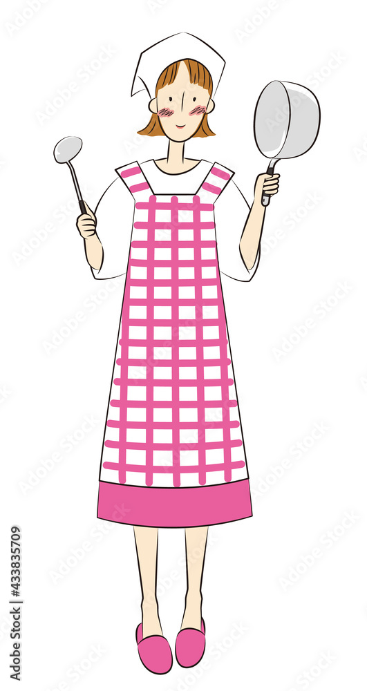 Cooking Illustration (female)