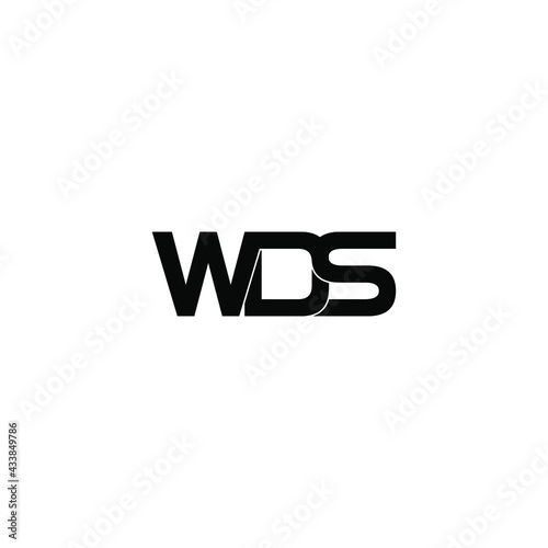 wds letter original monogram logo design