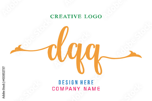 DQQ lettering logo is simple, easy to understand and authoritative photo